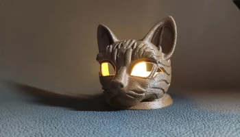 Cat Mask - Светодиодный подсвечник 8