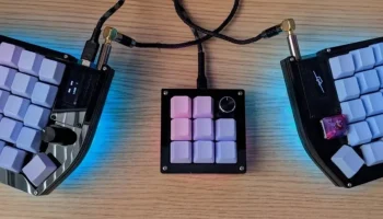 Акриловый чехол Lily58 Pro 1