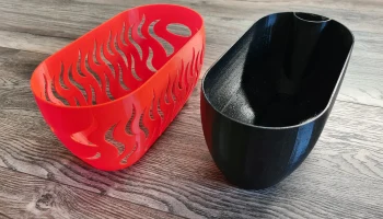 Ваза с самополивом (печать на месте) + орнамент на Хэллоу... 5