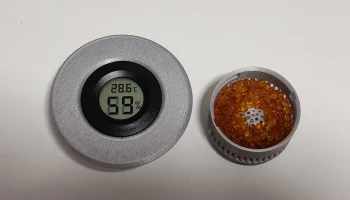 Модульный контейнер для катушки гигрометра с осушителем к... 1