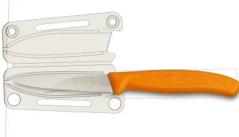 Поддельный Kydex: складные универсальные ножны для фрукт... 2