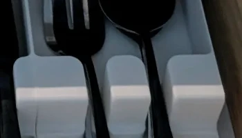 Держатель для сервировочной ложки и вилки