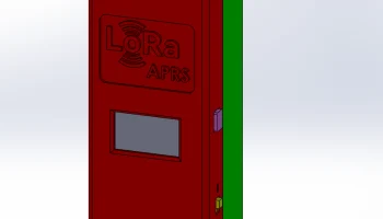 Tracker casing for 9M2IBR board version 1.2.0 OLED 0.96"