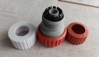 Стопорная гайка соединителя садового шланга Siroflex (на ... 1
