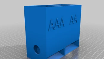 ЕЩЕ ЕЩЕ ОДИН РАСПРЕДЕЛИТЕЛЬ БАТАРЕЕК ДЛЯ РАЗМЕРОВ AA И AAA 5