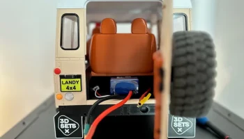 Аккумуляторный лоток для 3D-наборов Landy 4x4 Hardtop