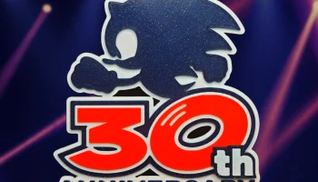 Логотип к 30-летию Sonic the Hedgehog