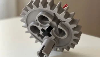 Часы в стиле LEGO Technic Gear x187 1