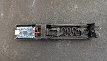 Зарядное устройство 18650 через модуль USB-C HW-373 TP4056 1