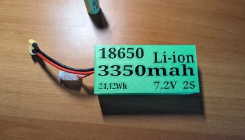 2S 18650 Аккумуляторный блок 2