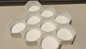 Шестиугольный поднос 3x3 18650 - режим вазы... Шестиугольный поднос 3x3 18650 - режим вазы...