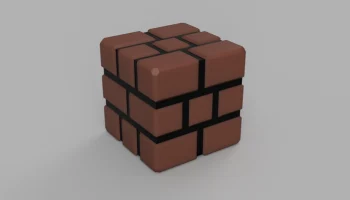 Кирпичный блок Super Mario Bros