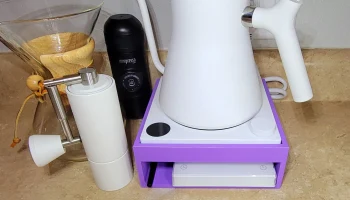 Подставка для кофе Stagg + слайд Timemore Scale
