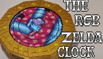 Legend of Zelda - ссылка на матричные часы RGB прошлого Legend of Zelda - ссылка на матричные часы RGB прошлого
