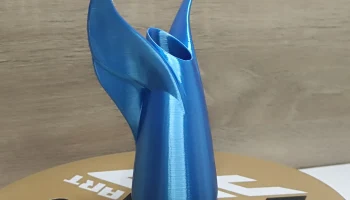 Ваза с крыльями ангела - современный декор с 3D-печатью... 2