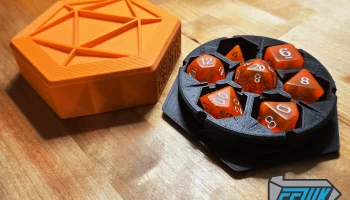 Коробка для игральных костей и лоток для игральных косте...