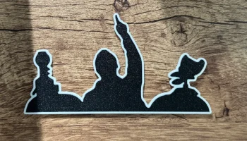 Магнит MST3K Silhouette (разноцветный)(магниты 8х3мм)......