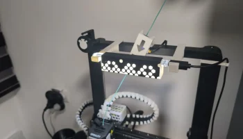 Ender3 V3 KE/SE Крепление и рассеиватель световой балки 1