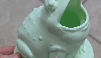 Kawaii Chonky Frog - Корзина для рабочего стола Gridfinit... 2