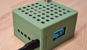 Meshtastic Heltec V3 стационарный корпус под увеличенную батарею