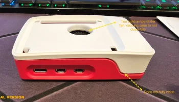 Кожух вентилятора корпуса активного кулера Raspberry Pi ... 1