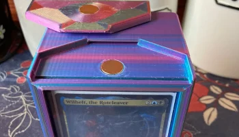 Коробка для колод Magic The Gathering с видимой верхней з... 2