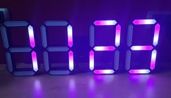 7-сегментный тактовый сигнал