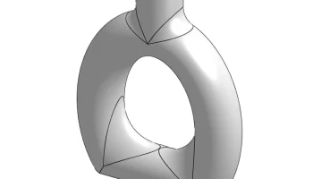 Ovale Vase 1