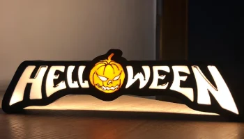 Световой короб HELLOWEEN Band 2