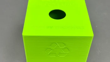 Контейнер для переработки аккумуляторов и крышка (совмес...