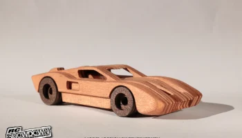 Ford GT40 1966 года, упрощенный станок с ЧПУ/лазером | с... 1