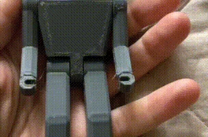 Антропоморфная фигурка робота на магнитах в масштабе 1:12... 5