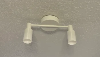 Светлый абажур Ikea Krusnate 1