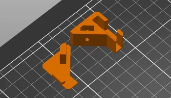 Оригинальный корпус Prusa - защелка-ползунок - оптимизир... 1