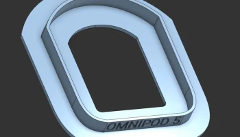 Трафарет для нашивки Omnipod 5