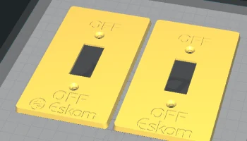 Крышка выключателя света Eskom 2
