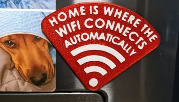 Дом там, где Wi-Fi подключается автоматически Декор Брело... 2