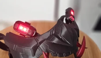 Светодиодная маска Oni Cyberpunk 3
