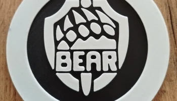 BEAR Patch Coaster - Побег из Таркова
