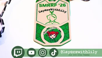 Бейдж с именем SMRRF - издание с плавающей шестиугольной... 1