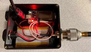 Корпус репитера на базе Heltec V4 1