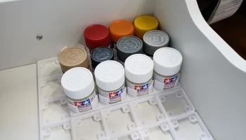 Корзина Gridfinity - краска Tamiya/держатель для бутылок.... 3