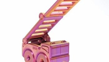 Пожарная машина Flippy Ladder - Filament Stories и HotMakes Пожарная машина Flippy Ladder - Filament Stories и HotMakes