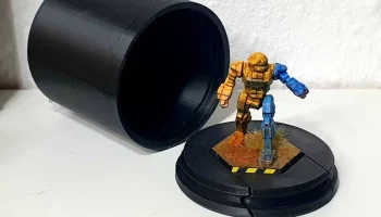 Механическое хранилище для миниатюр Battletech Механическое хранилище для миниатюр Battletech