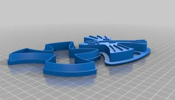 3D Рыбная Тарелка 1