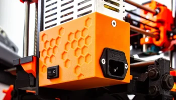 Крышка блока питания Prusa i3 MK2/2s с задним входом пит...