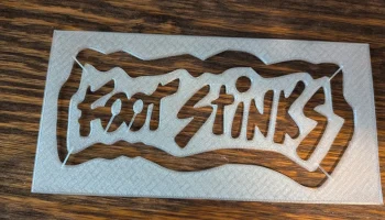 Трафарет TMNT Foot Stinks