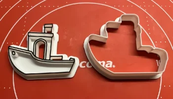 Формочка для печенья 3D Benchy 2