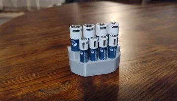 Держатель для батареек (4 х АА + 4 х ААА)