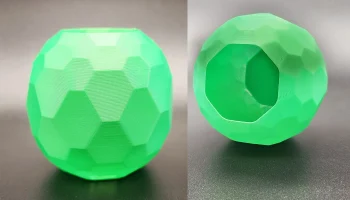 Круглая геометрическая ваза 1